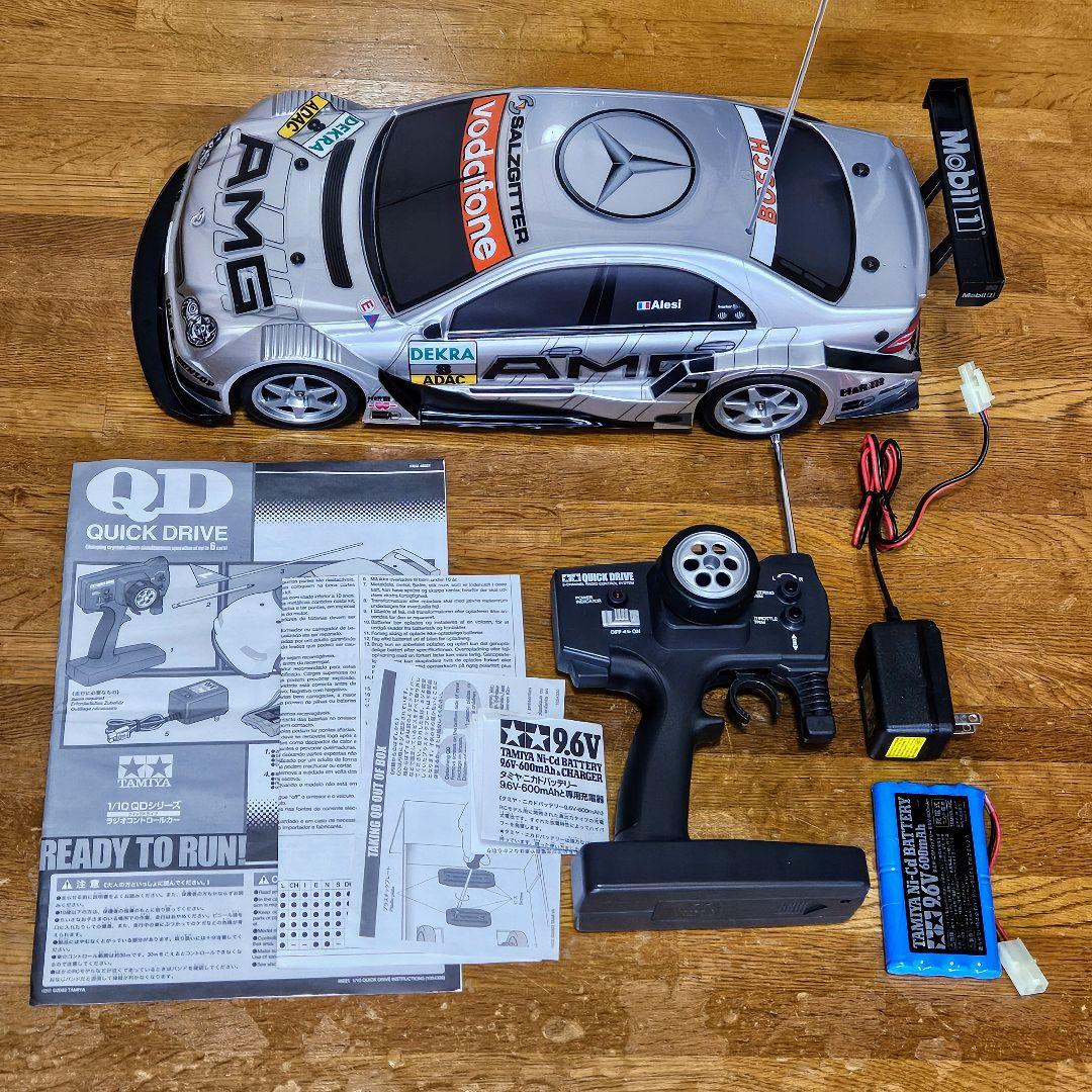 【希少 動作OK】タミヤ ラジコン 1/10 QD メルセデス ベンツ AMG