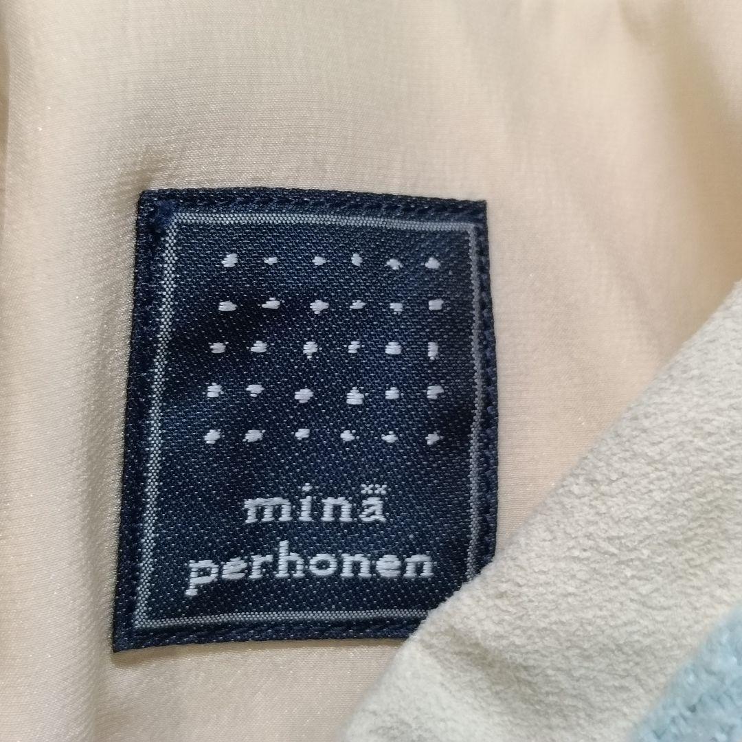 ミナペ ルホネン forest parade 巾着 ショルダーバッグ レース