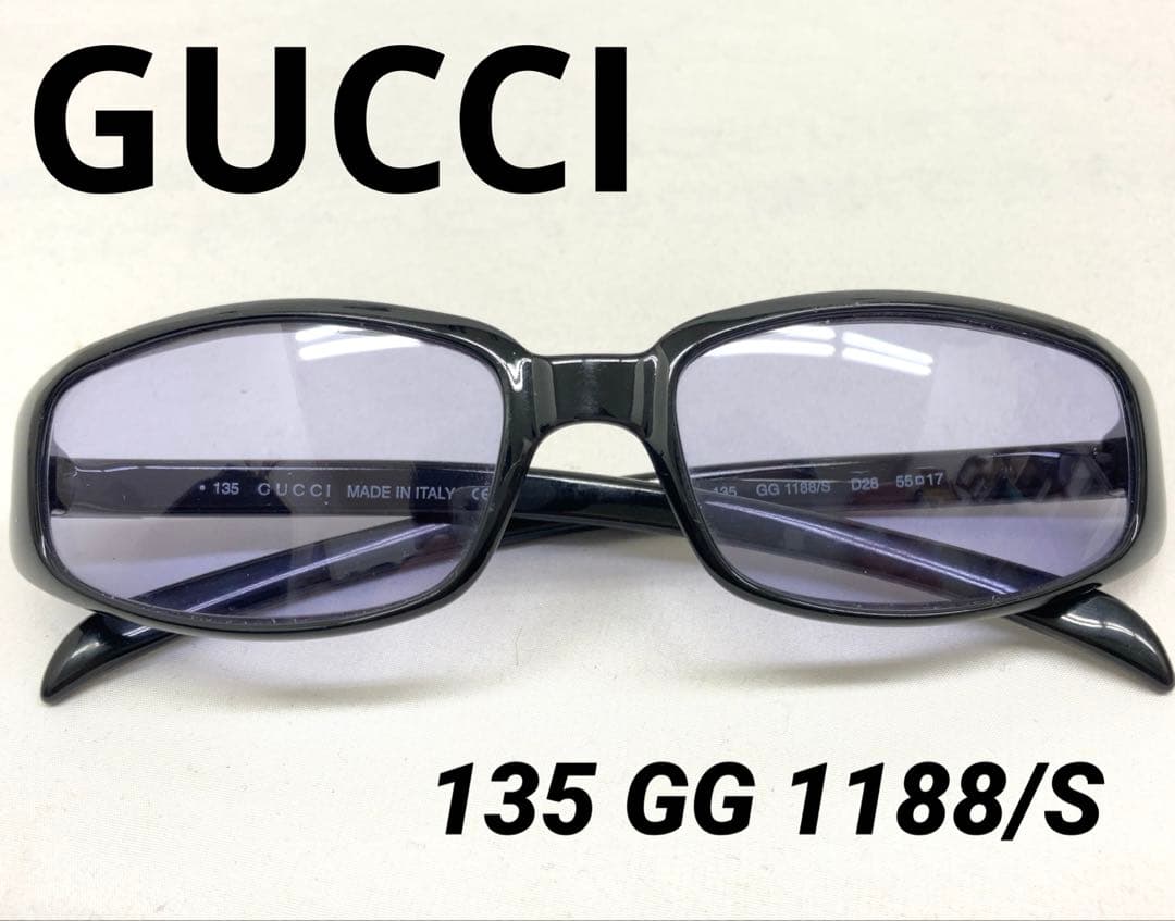 GUCCI サングラス　135 GG 1188/S D28 55ロ17