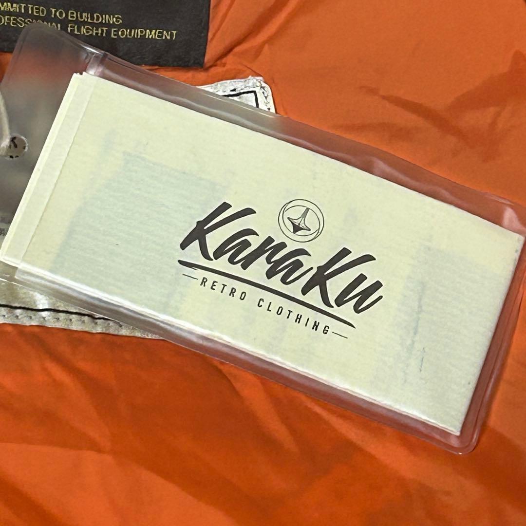 未使用　タグ付き　karaku VIP CLUB フライトジャケット　ネイティブ