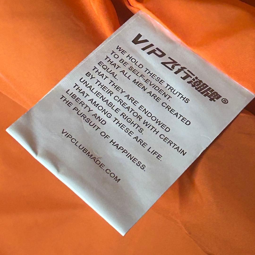 未使用　タグ付き　karaku VIP CLUB フライトジャケット　ネイティブ