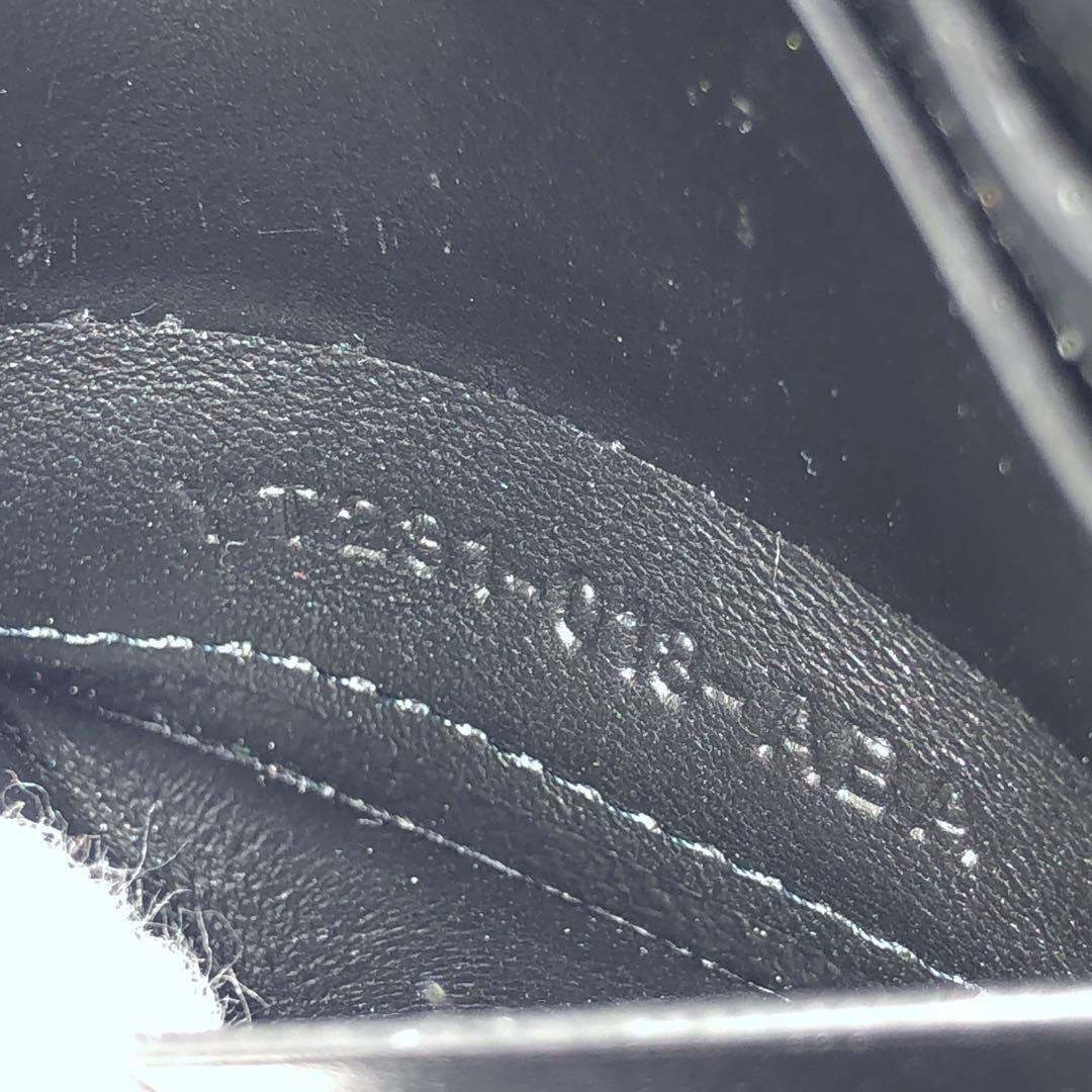 新品未使用　トムフォード　マネークリップ　クロコ型押し　TFロゴ　レザー　黒