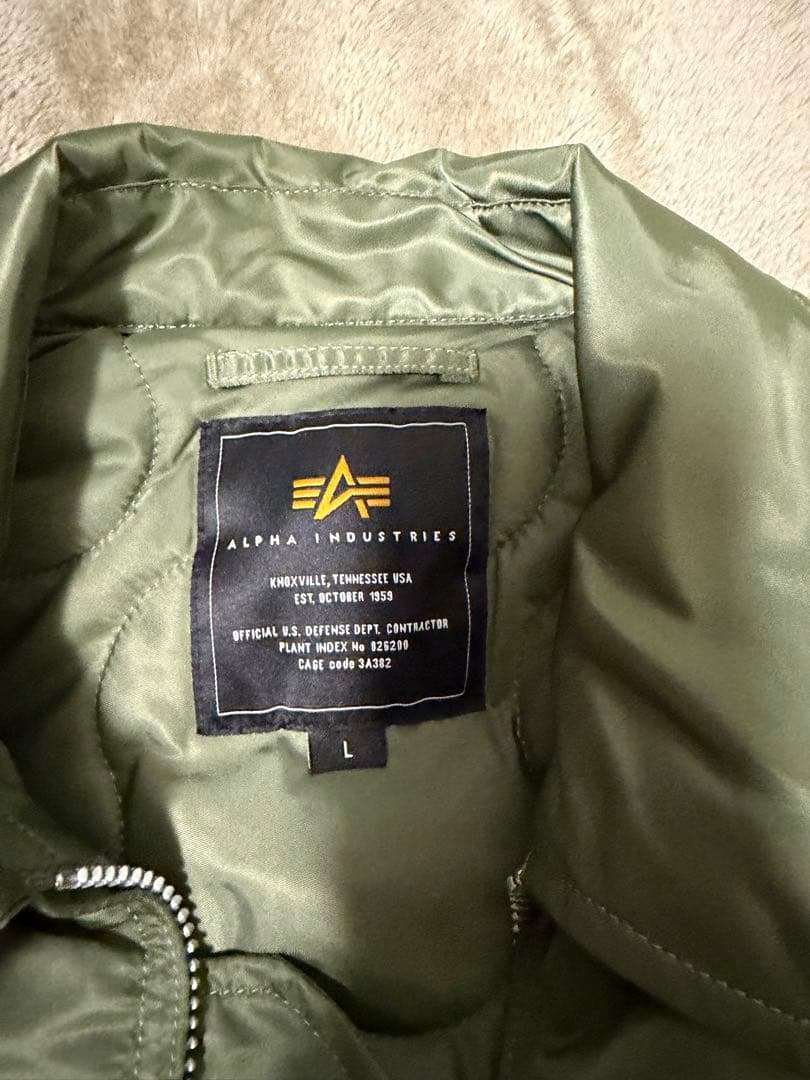 【本日まで】ALPHA アルファ　CWU-45/P〔N〕　MA1