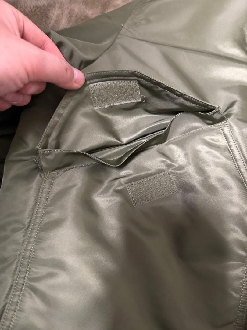 【本日まで】ALPHA アルファ　CWU-45/P〔N〕　MA1