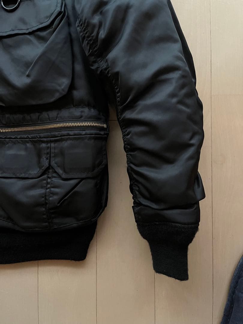 BAL original ブラック MA-1 フライトジャケット