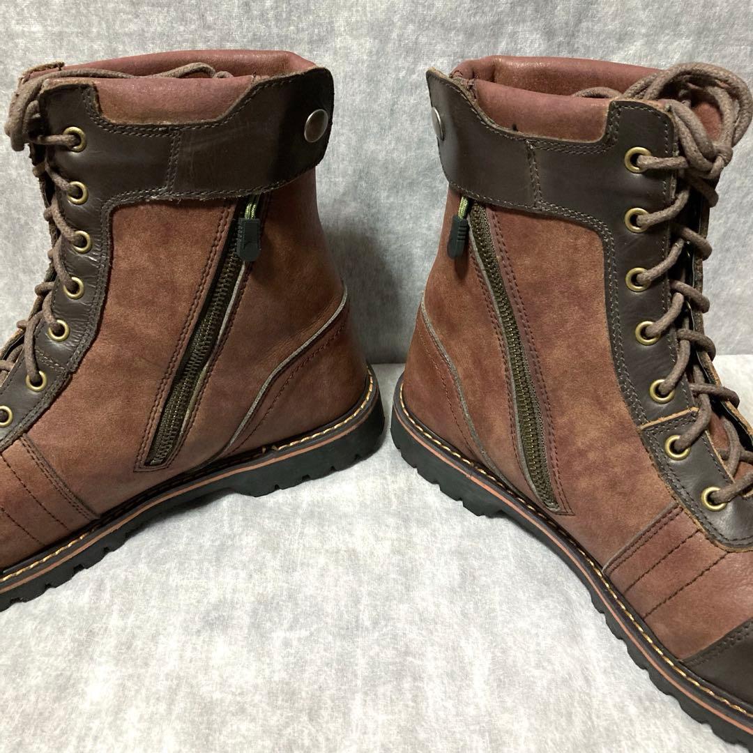 美品 KOMINE コミネ ビンテージライディングブーツ バイク ツーリング 靴