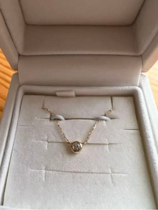 最終値下げ《4℃》ネックレス ダイヤモンド