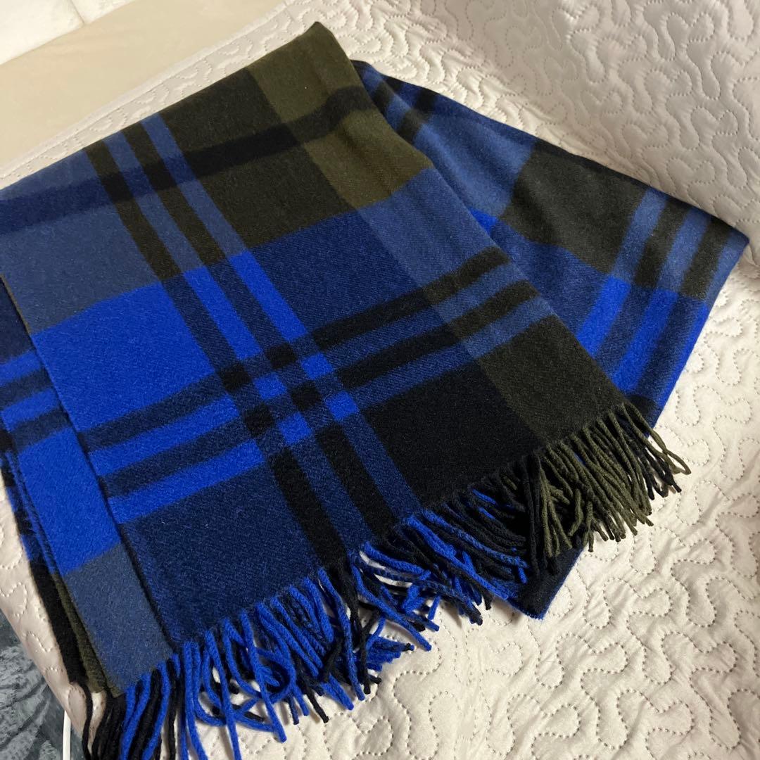 ジョシュアエリス/ Joshua Ellis 大判カシミア100％ストール