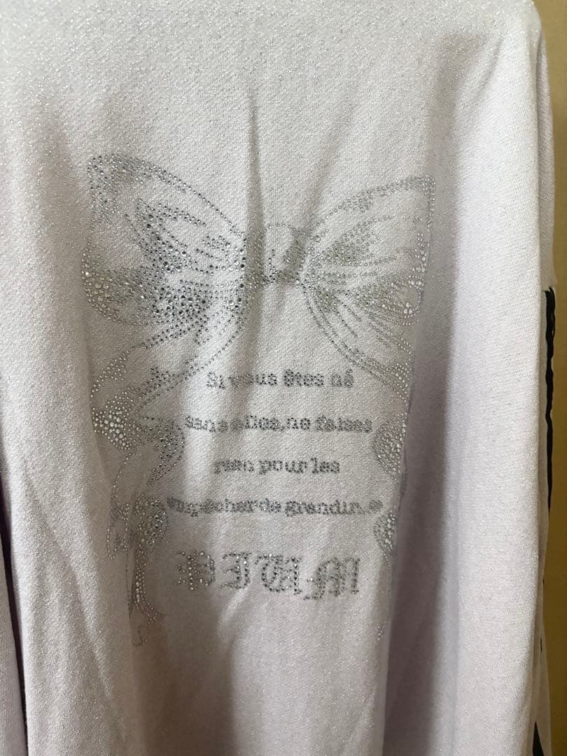 pium 新品未使用 ダブルラインビジュープリントジップスウェット