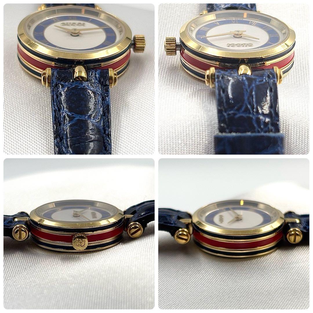 稼働品 GUCCI グッチ 腕時計 レディース 2000L GG y2k 311