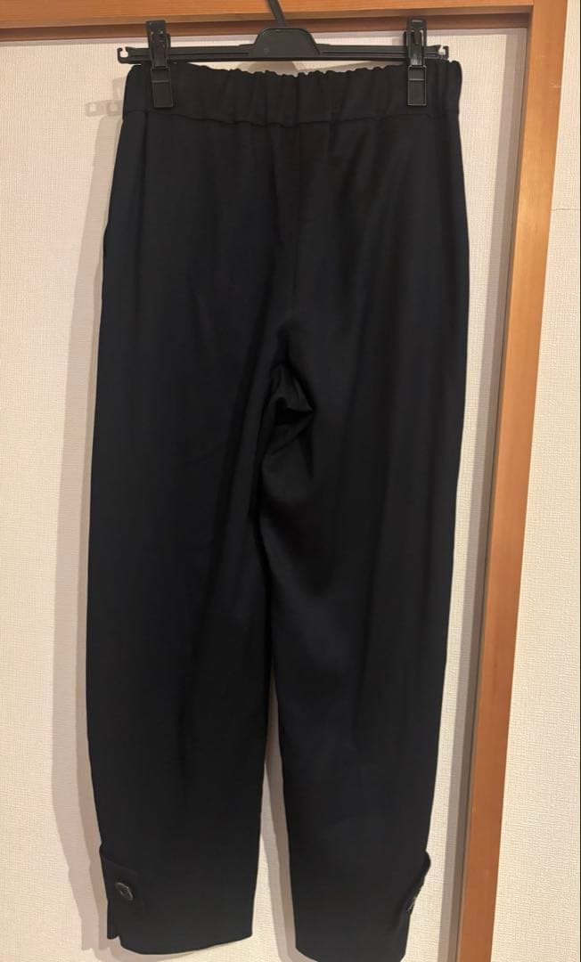 【超美品】タエアシダ 裾タックパンツ L〜XLサイズ 2024コレクション現行品