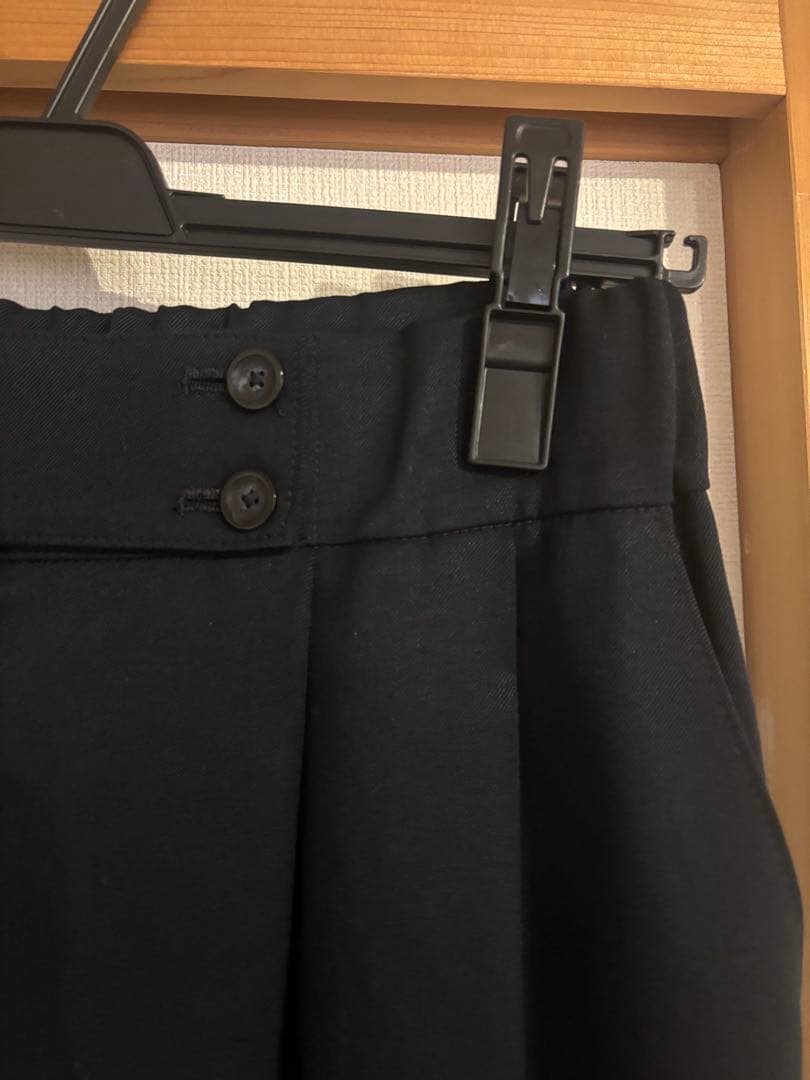 【超美品】タエアシダ 裾タックパンツ L〜XLサイズ 2024コレクション現行品