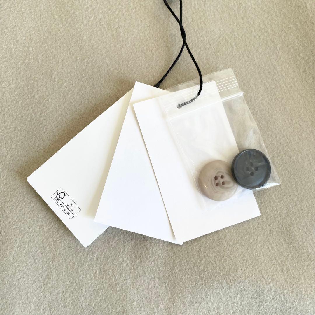 美品 タグ付 Theory ダブルフェイス ウールカシミヤ Pコート ゆったり