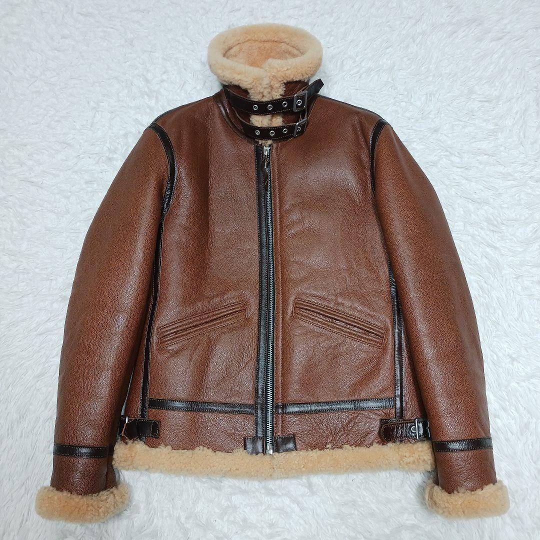 ✨新品同様✨Curphey Leather　B-3　ムートンジャケット　M