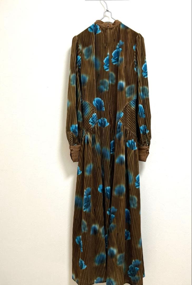 ワンピース Ameri VINTAGE MILA VELOUR CUT DRESS M