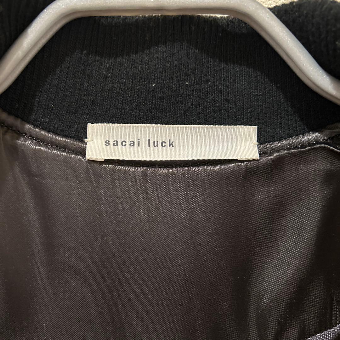 sacai luck ウールレザー コート size2