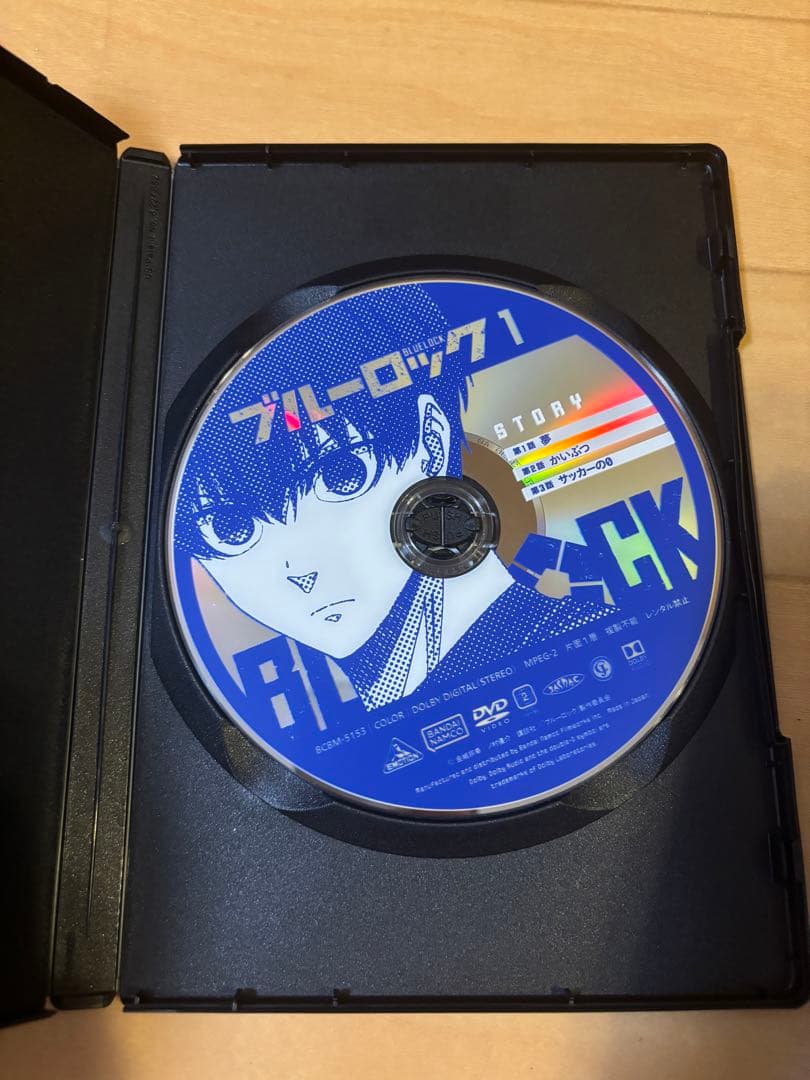 ブルーロックDVD全8巻セット　収納BOX付き