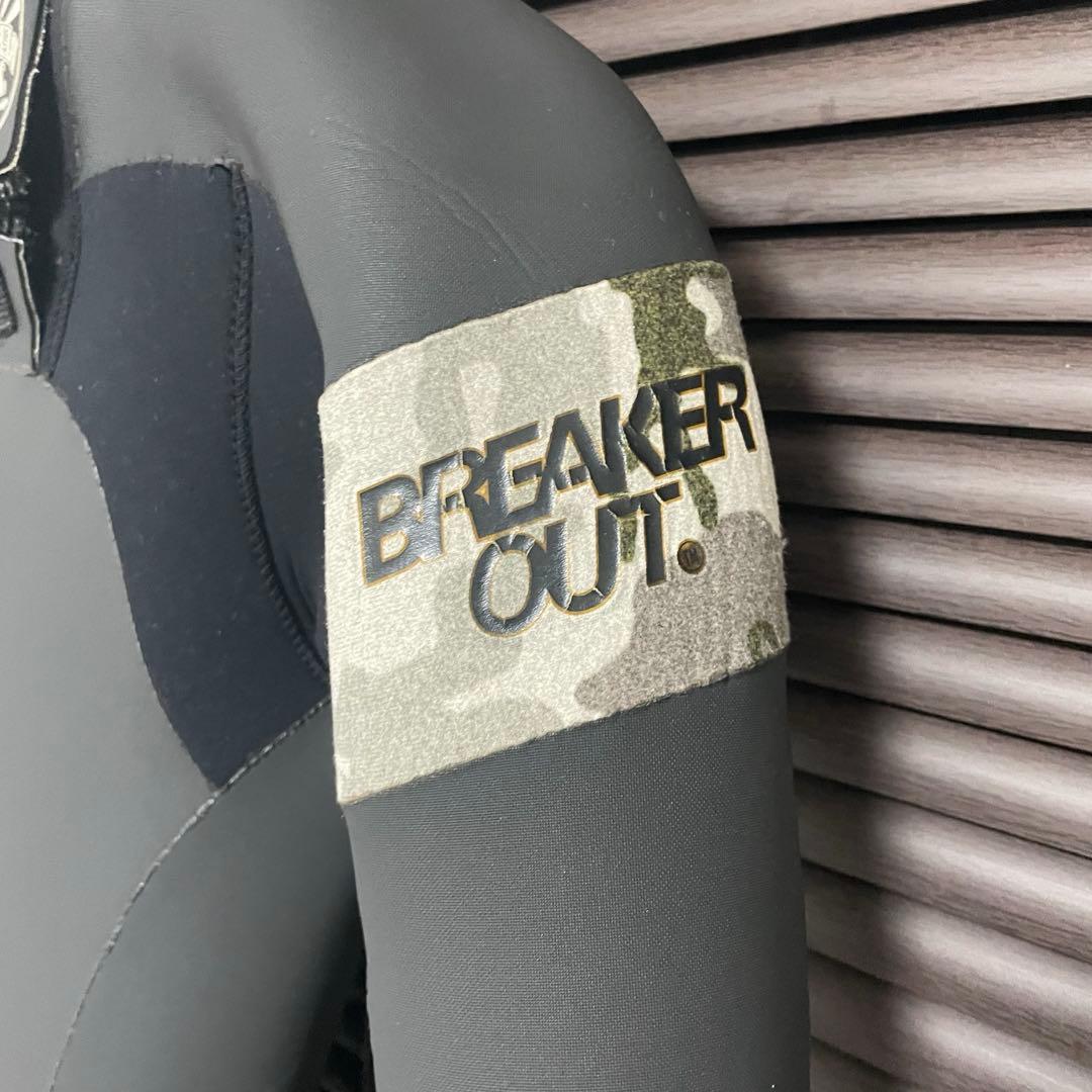 BREAKER OUT セミドライ ウェットスーツ　フルスーツ 裏起毛 L