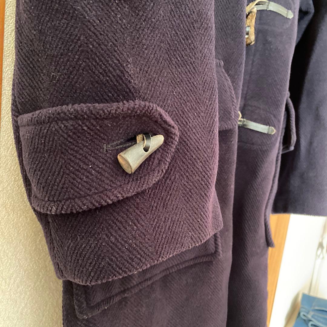 ◆グローバーオール◆ダッフルコート 36 ヘリンボーン 毛100%