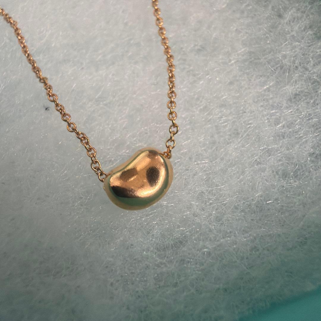 Tiffany & Co. ネックレス ピアス ビーンデザイン K18PG
