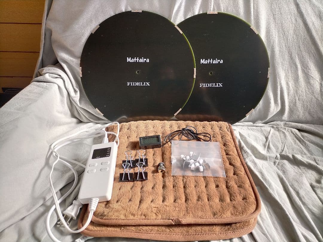 レコード反り矯正器具　Fidelix Mattaira