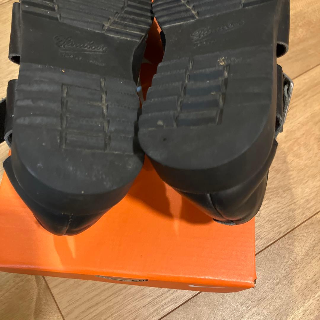 【パラブーツ】ブラックレザー