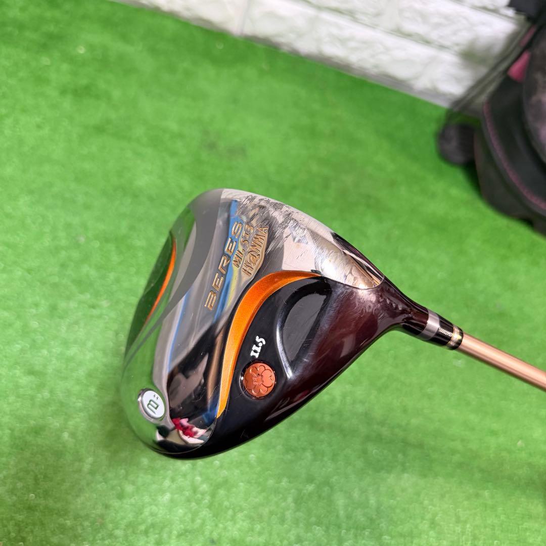 ゴルフセット　初心者応援　豪華　レディース　Mizuno HONMA すぐ使える