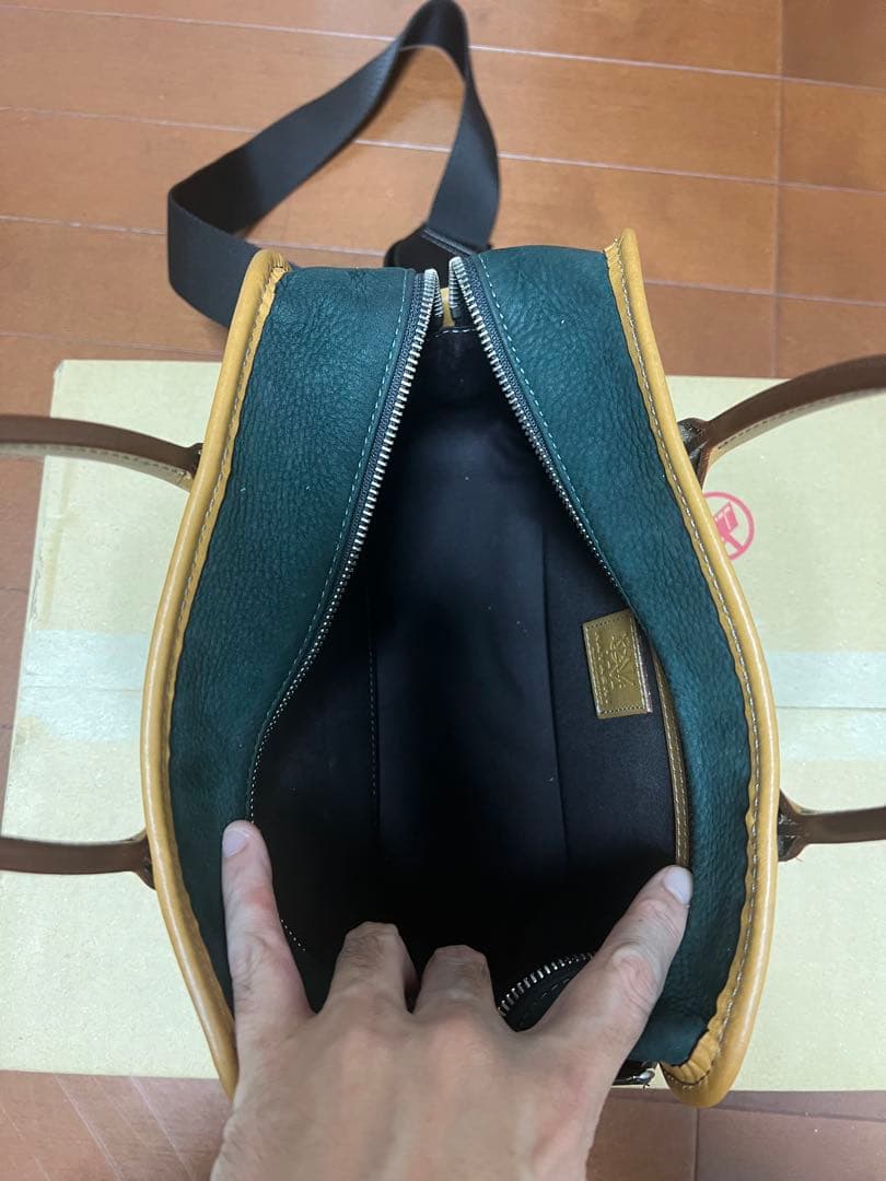 COCOMEISTER ダブルウッド　クラシカルミニボストン