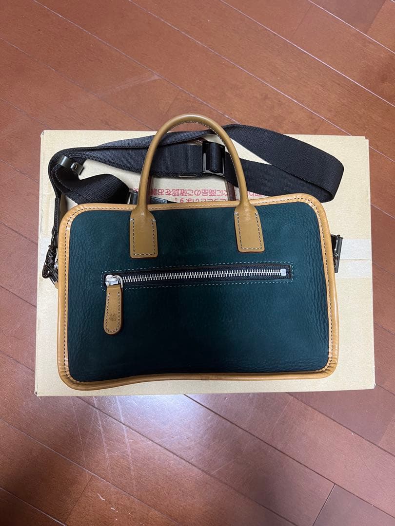 COCOMEISTER ダブルウッド　クラシカルミニボストン