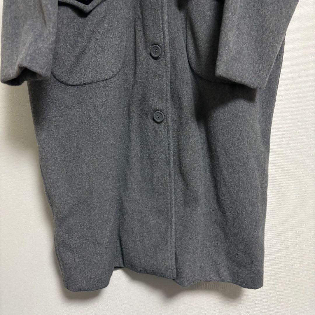 【タグ付き極美品】IMAKOKONI セーラー襟 コート グレー