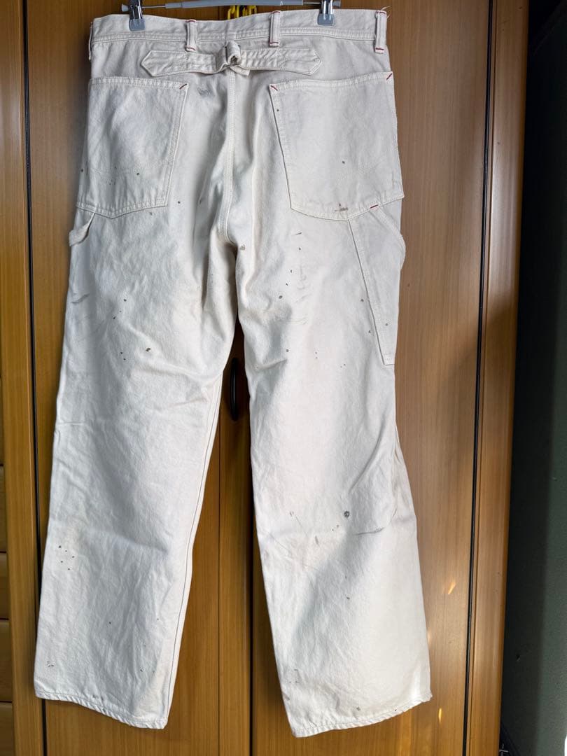 CHALLENGER ペインターパンツ LARGE ホワイト