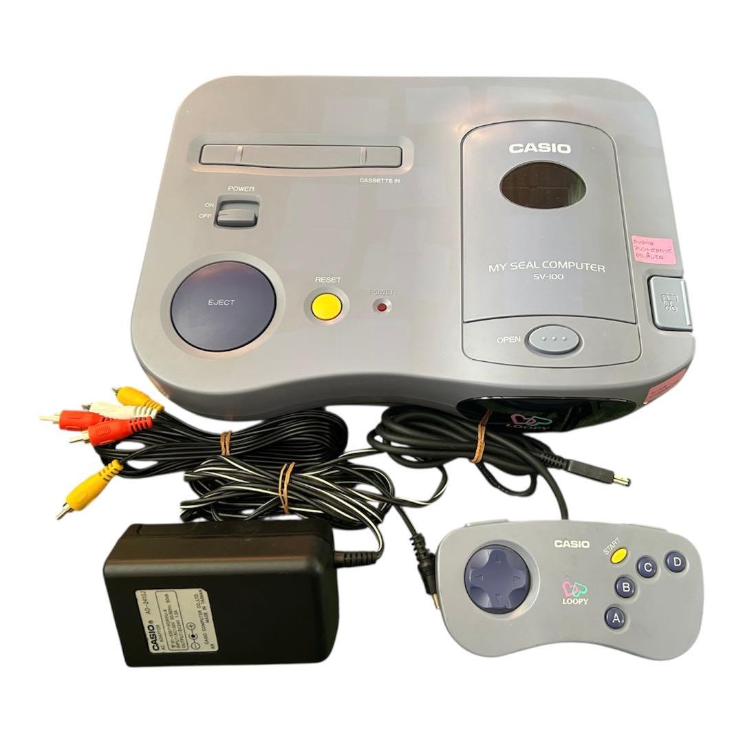 CASIO ルーピー 本体 SV-100 マイシールコンピューター カシオ