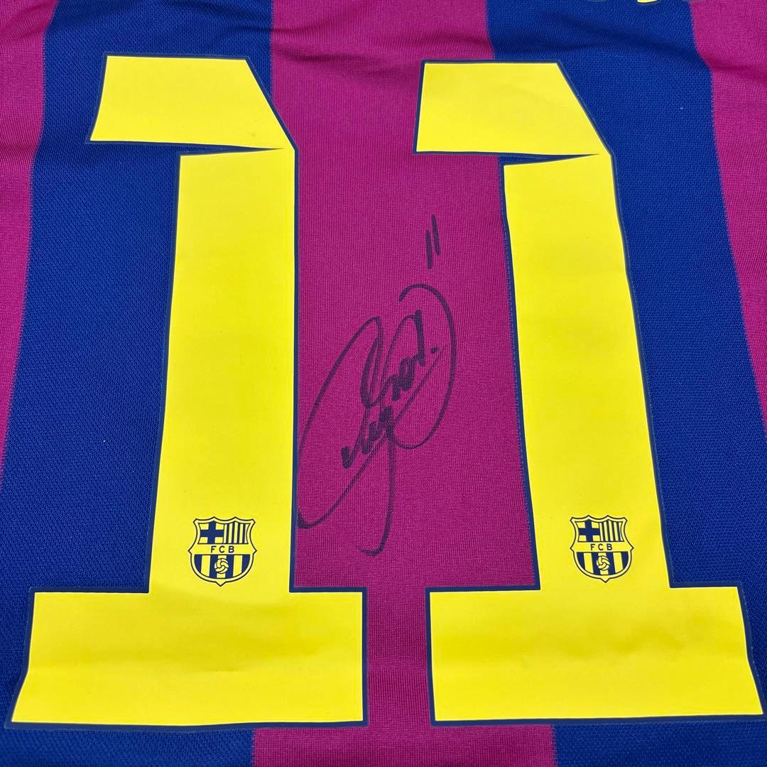 ネイマールサイン バルセロナ 2014 オーセンティック