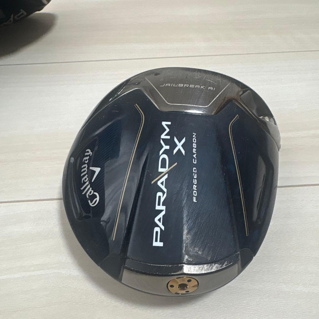 Callaway パラダイムXドライバー ヘッドのみ カバー付