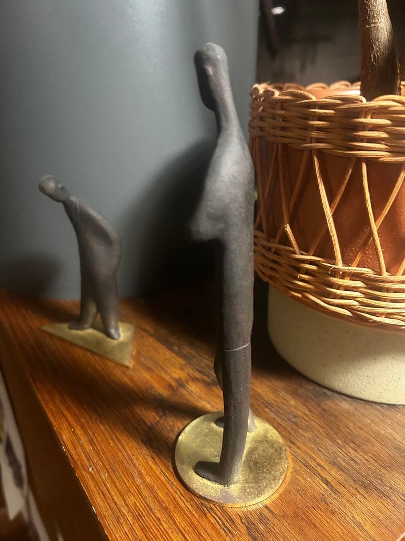 カールオーボック　オブジェ　2つset Carl Aubock