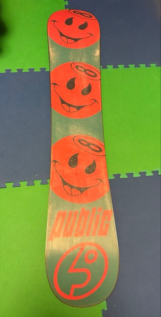 public スノーボード グリーン オレンジ