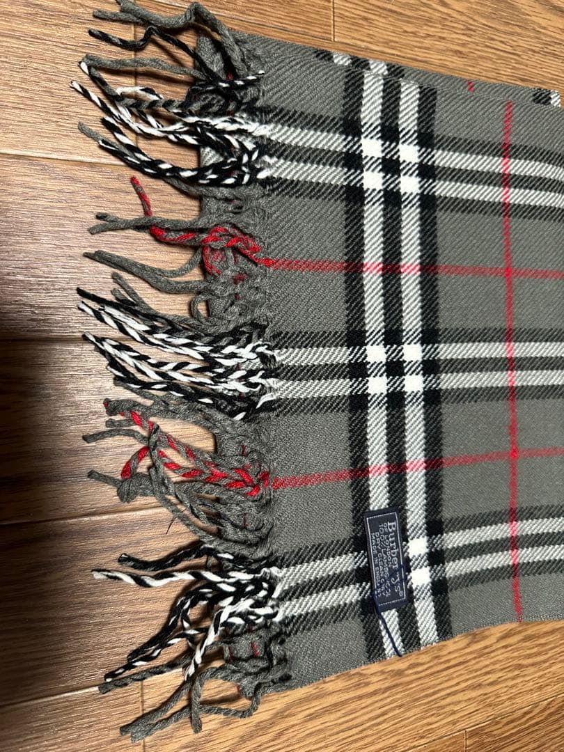 バーバリーマフラー　新品　未使用　England産