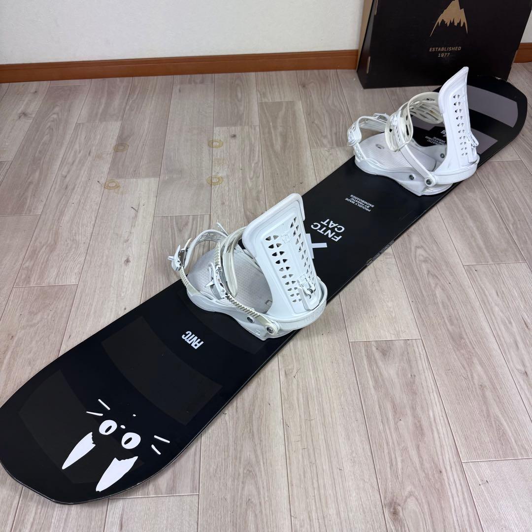 FNTC CAT スノーボード セット153cmグラトリ