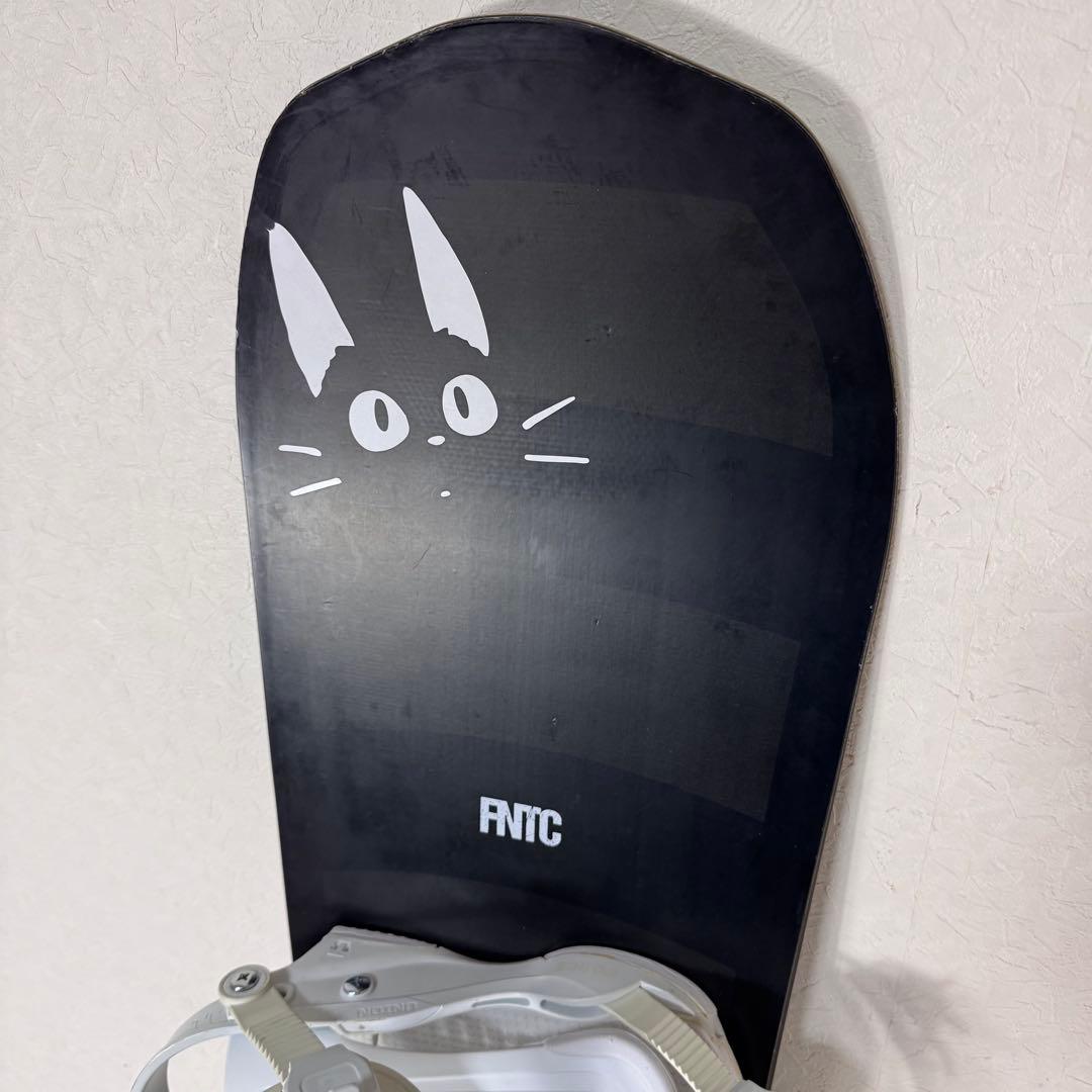 FNTC CAT スノーボード セット153cmグラトリ