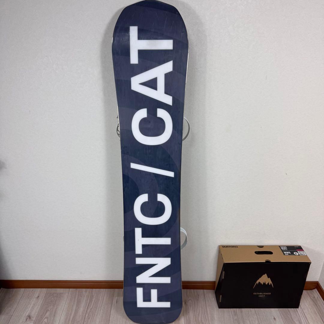 FNTC CAT スノーボード セット153cmグラトリ