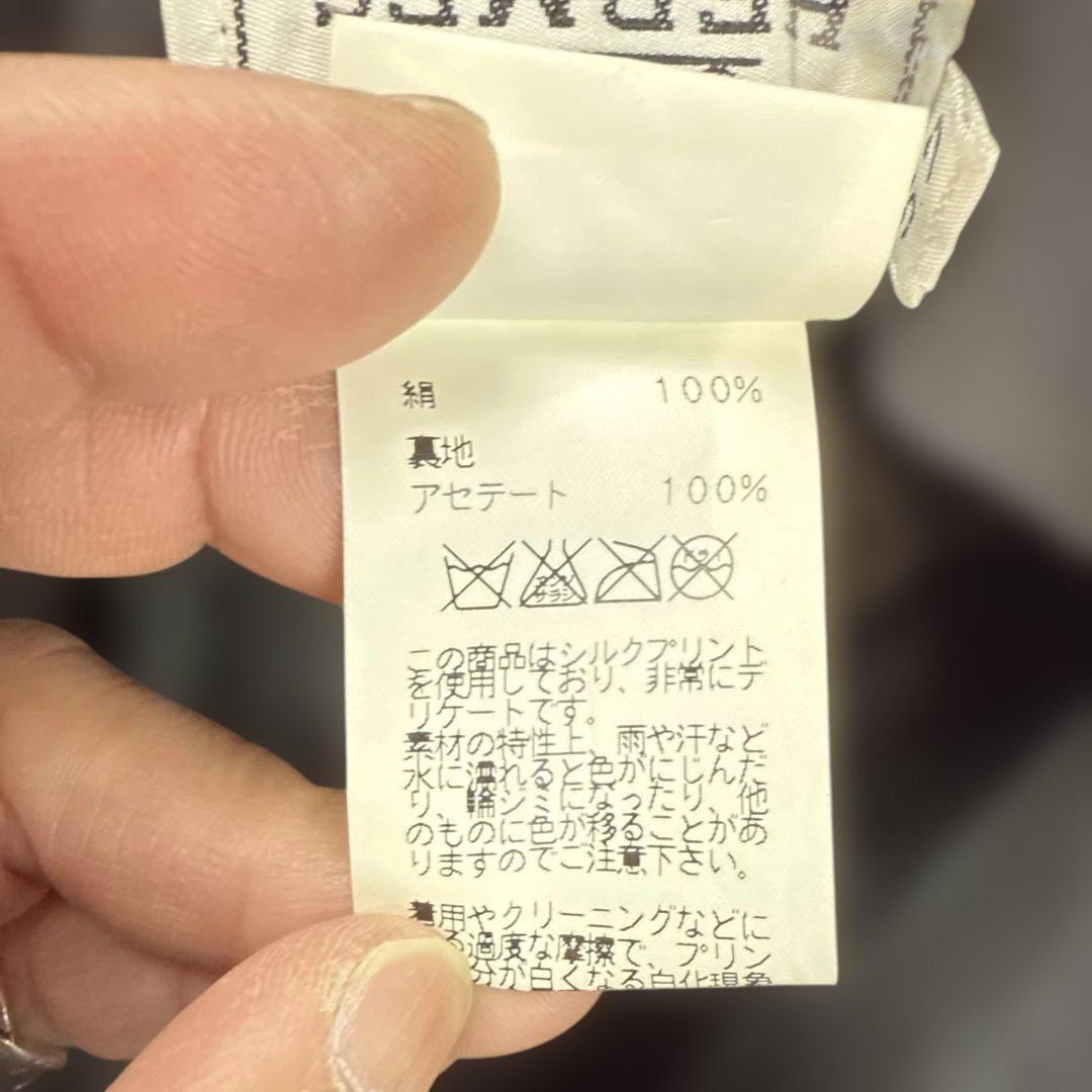 HERMESエルメス　シルク100%バケットハット 57cm 国内正規品　極美品