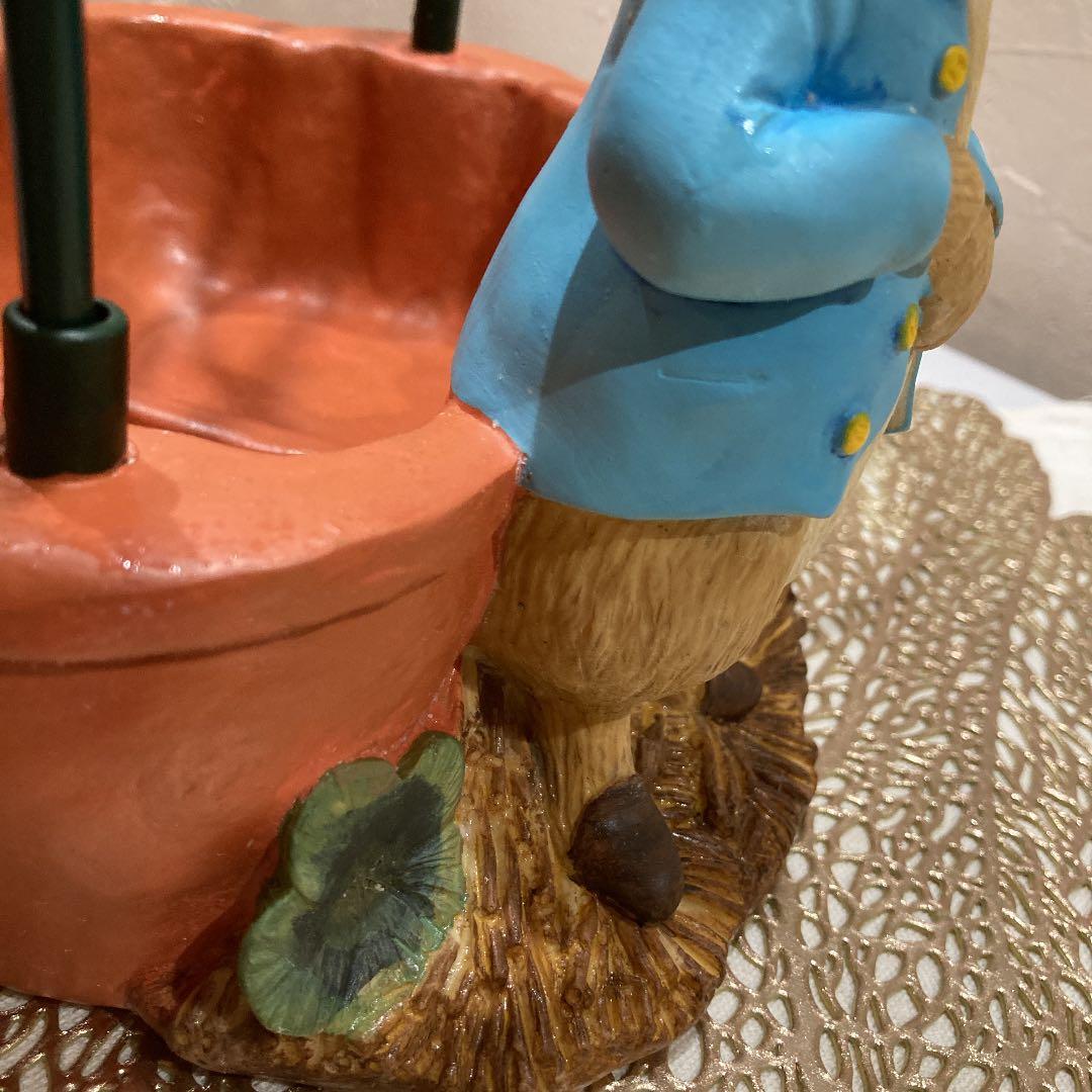 ピーターラビット　傘立て　おまけプランター　鉢植え