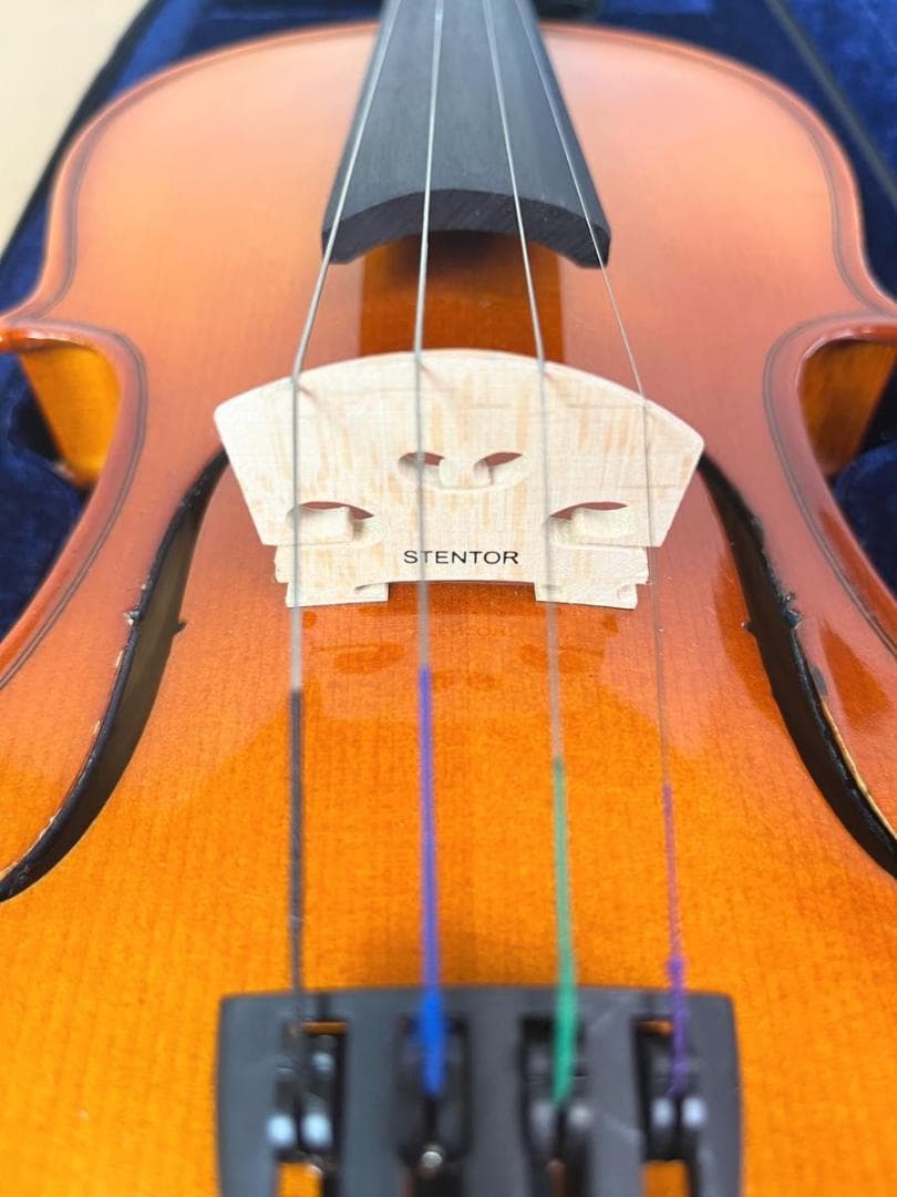 美品 STENTOR ステンター STUDENT Ⅱバイオリン 4/4 ケース付