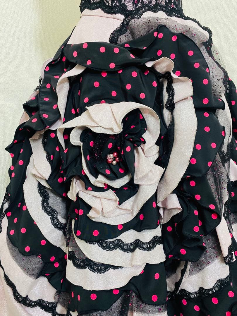 8971. シェーナドゥーノ ベアトップ カラードレス