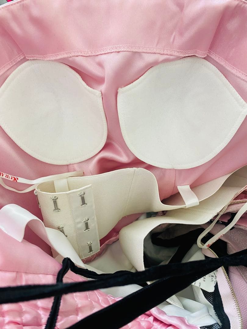 8971. シェーナドゥーノ ベアトップ カラードレス