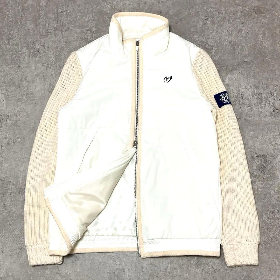 マスターバニーエディション ニット 中綿 切替 ジャケット ゴルフウェア 6