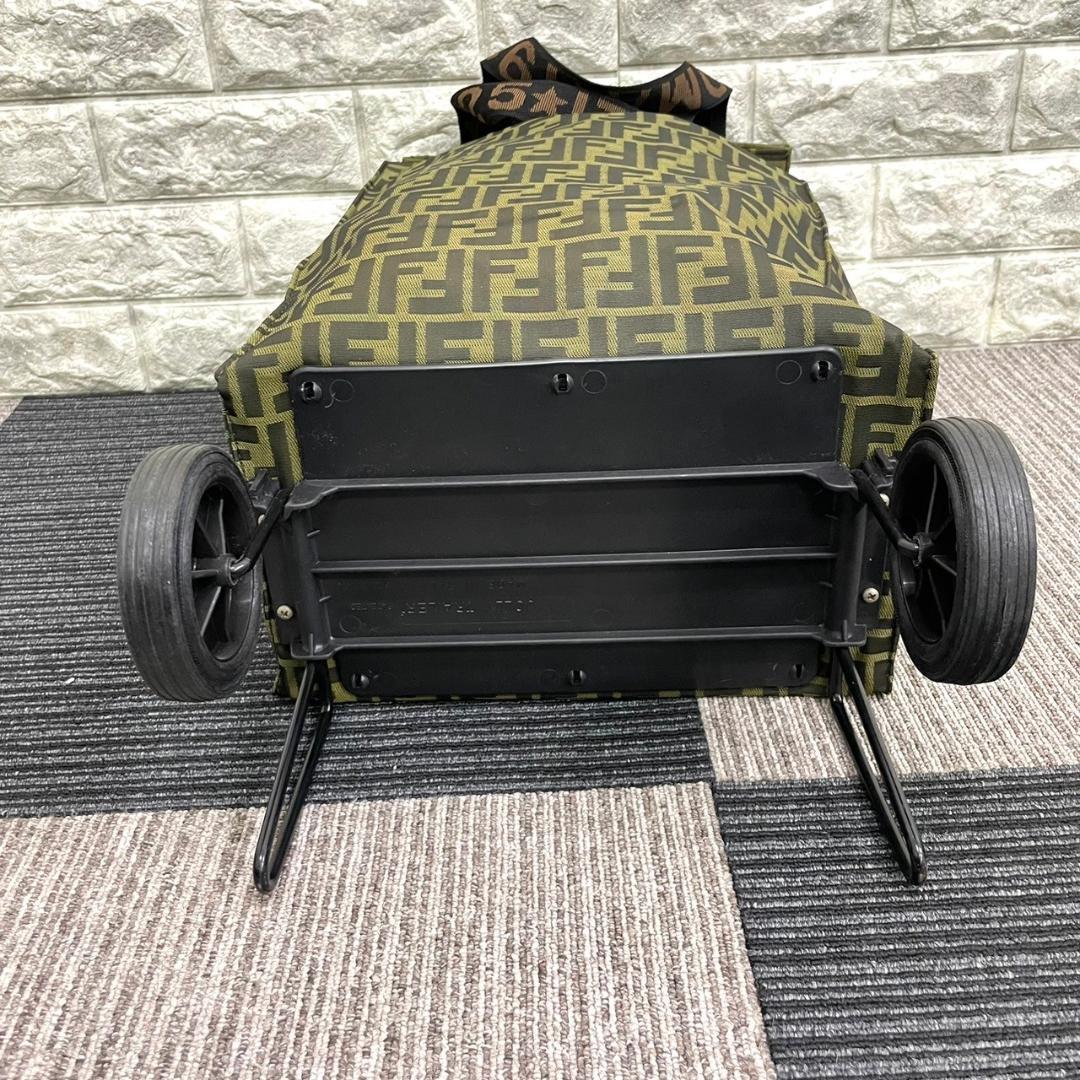 L*k様 超美品　FENDI　フェンディ　ズッカ　キャリーケース　二輪