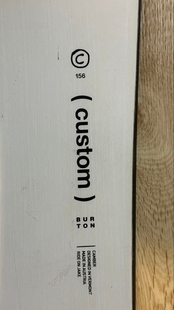 Burton custom キャンバー 2022 156cm 良品