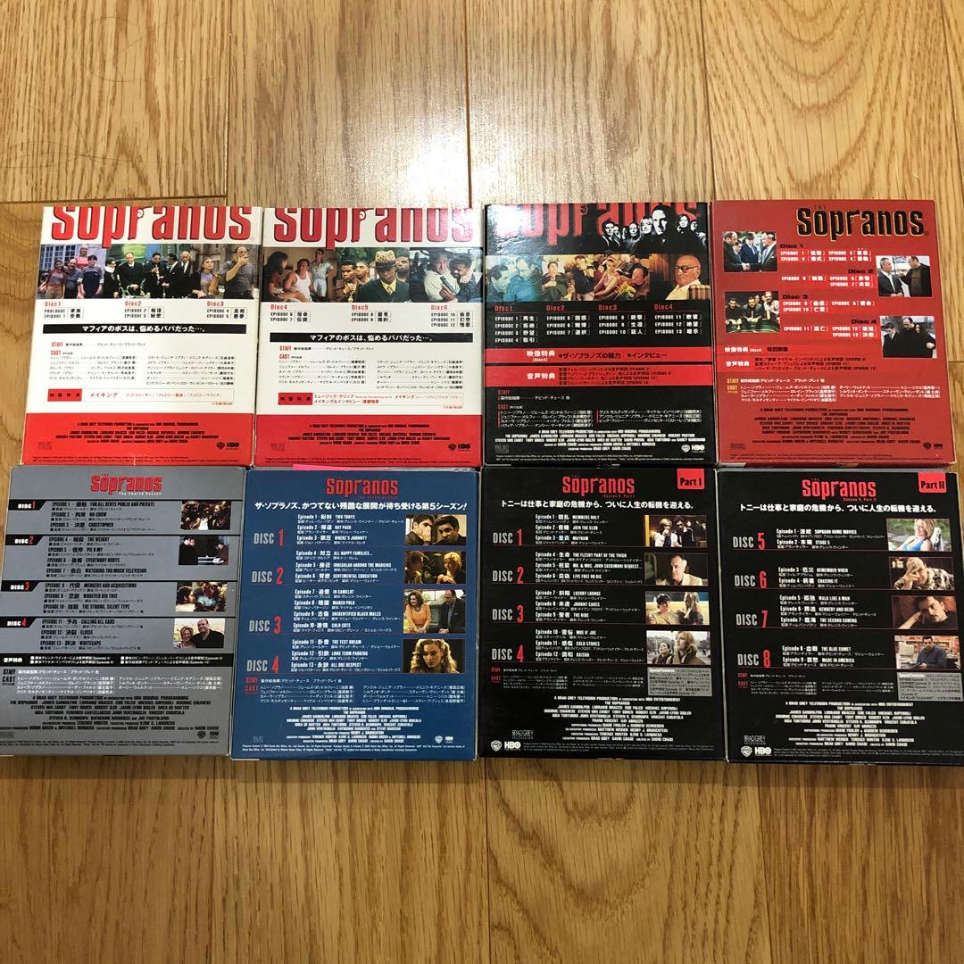 DVD「THE Sopranos Season1 ～ Season6」全巻