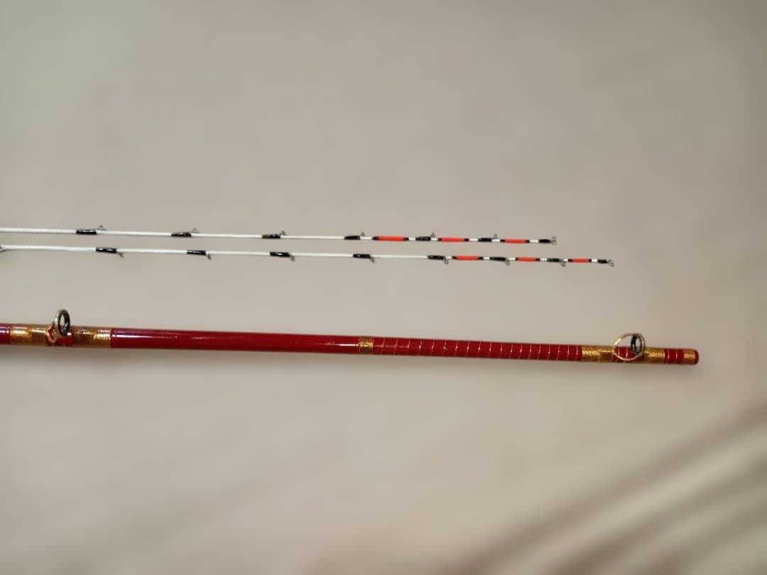 チヌ竿　筏竿　 手作り　布袋竹